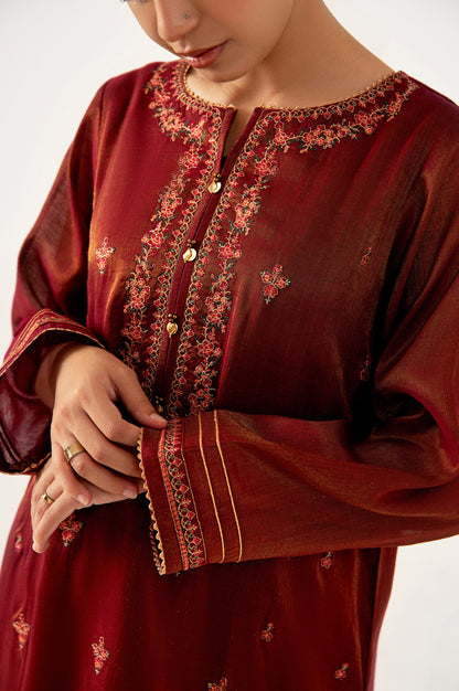 Stitched 2 Piece Mysuri Embroidered Outfit