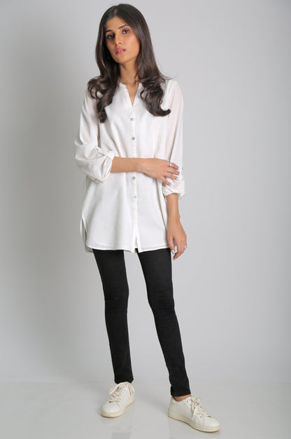 Slim Fit Denim Pants -Black