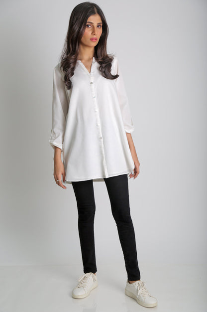 Slim Fit Denim Pants -Black