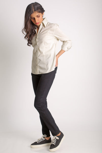 Skinny Fit Jegging Pants - Indigo