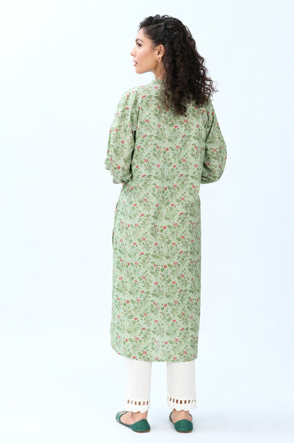 Stitched 1 Piece Digital Printed Khaddar Shirt