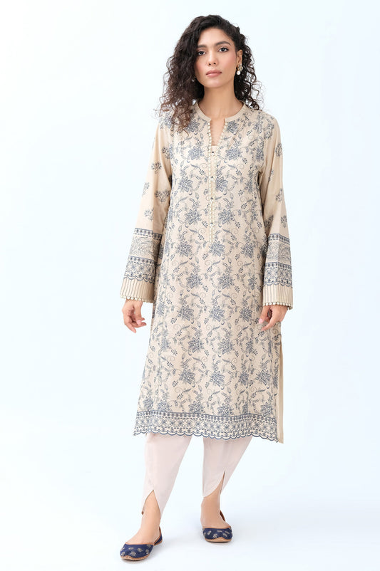 Stitched 1 Piece Chikankari Lawn Shirt