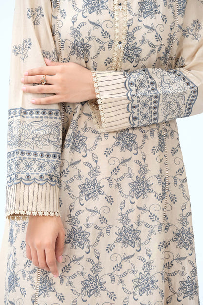 Stitched 1 Piece Chikankari Lawn Shirt