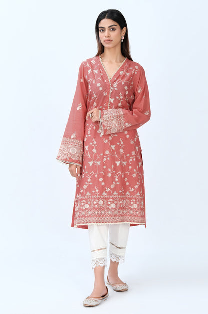 Stitched 1 Piece Chikankari Lawn Shirt