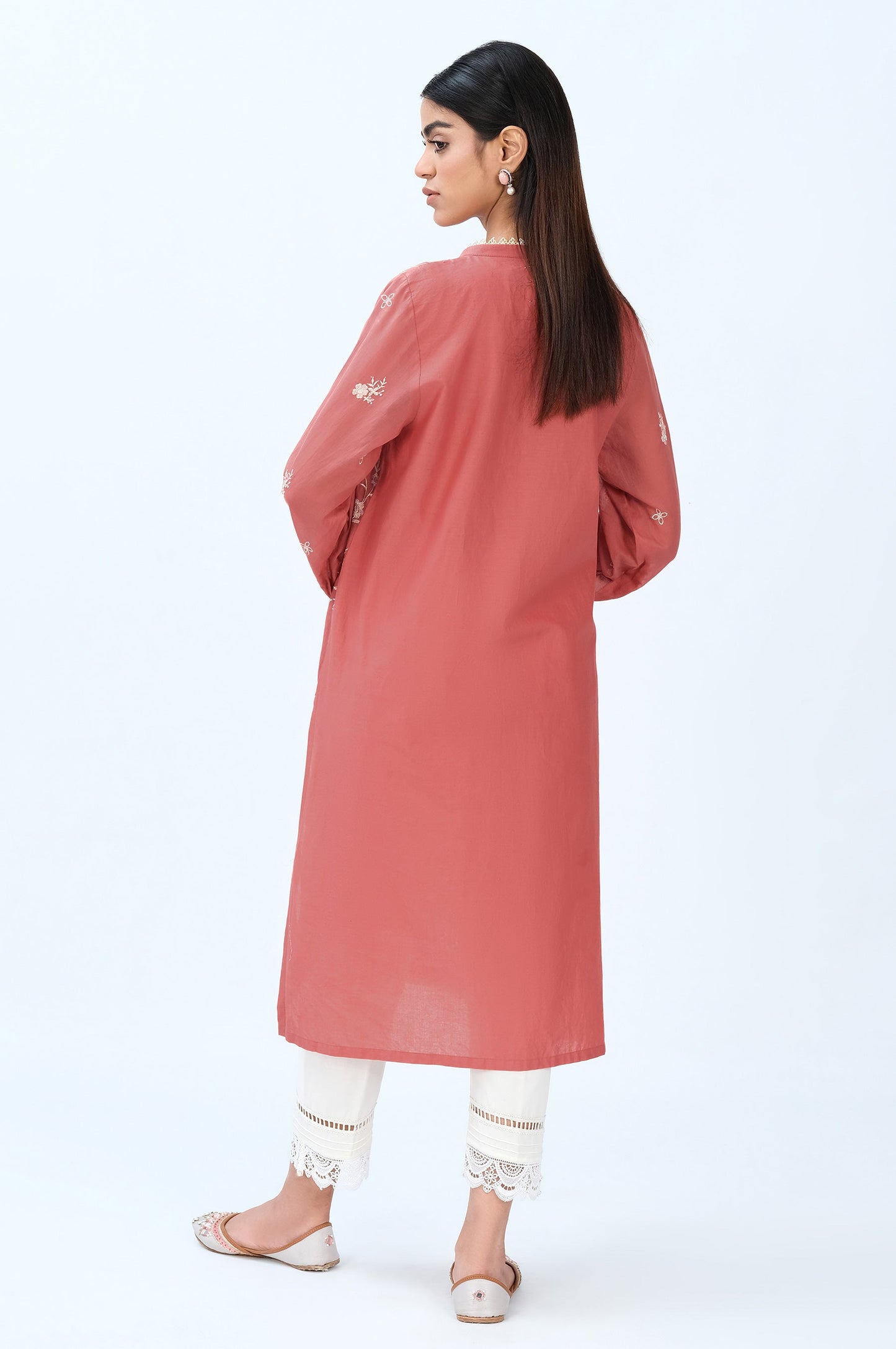 Stitched 1 Piece Chikankari Lawn Shirt