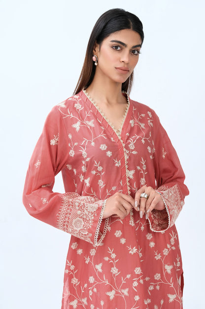 Stitched 1 Piece Chikankari Lawn Shirt