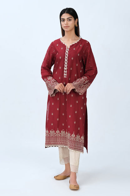 Stitched 1 Piece Chikankari Lawn Shirt
