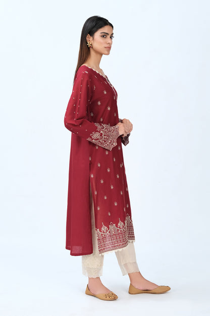 Stitched 1 Piece Chikankari Lawn Shirt