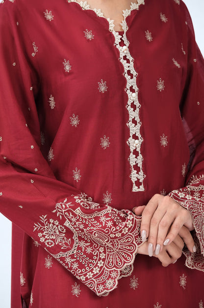 Stitched 1 Piece Chikankari Lawn Shirt