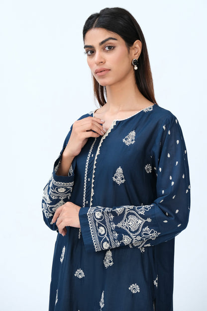 Stitched 1 Piece Chikankari Lawn Shirt