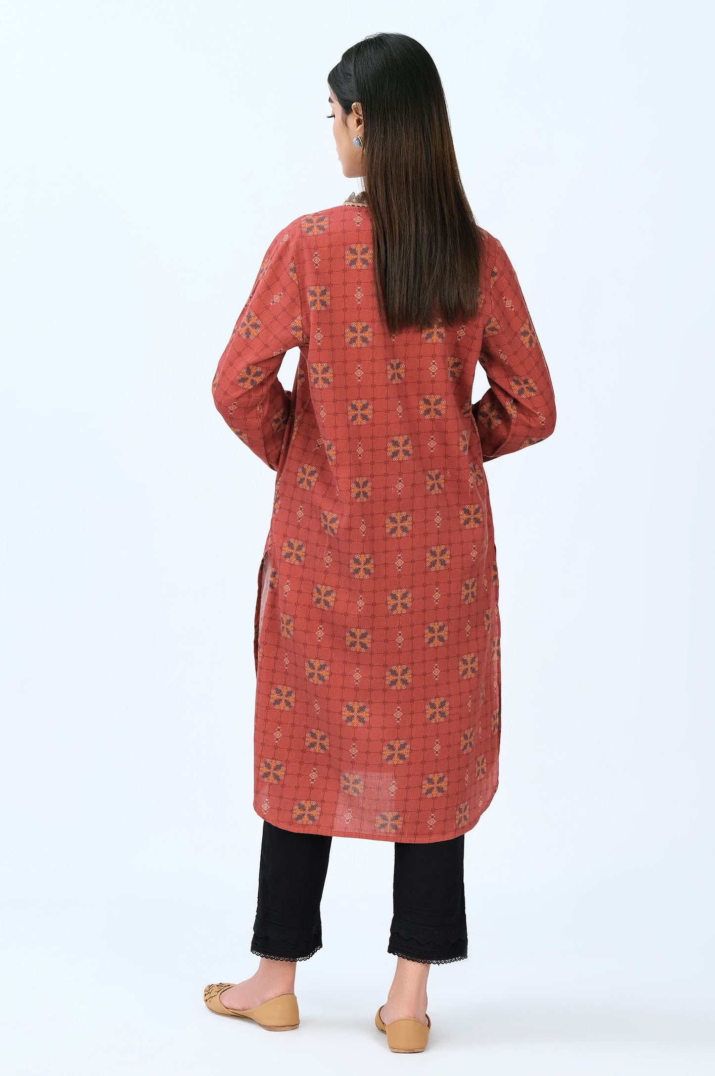 Stitched 1 Piece Digital Printed Cottel Shirt