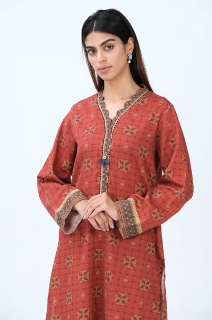 Stitched 1 Piece Digital Printed Cottel Shirt