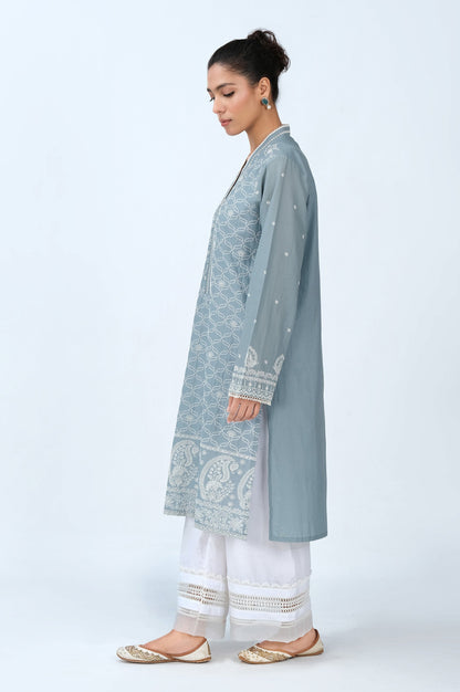 Stitched 1 Piece Chikankari Lawn Shirt