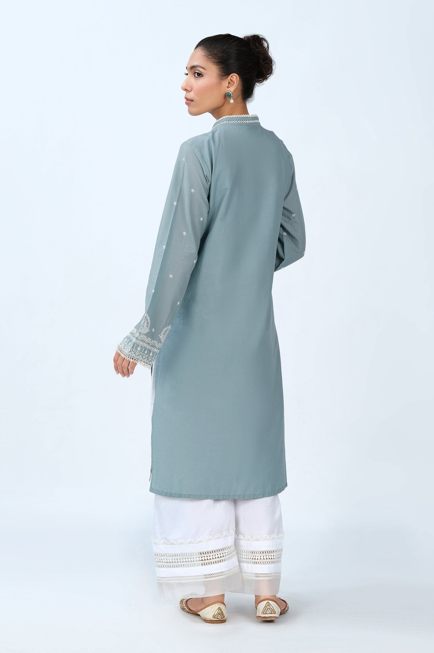 Stitched 1 Piece Chikankari Lawn Shirt