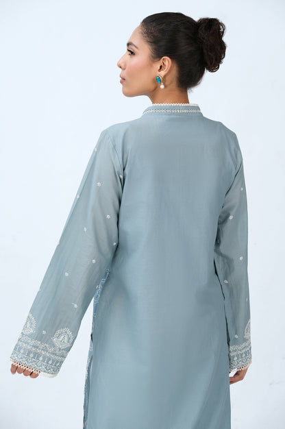 Stitched 1 Piece Chikankari Lawn Shirt