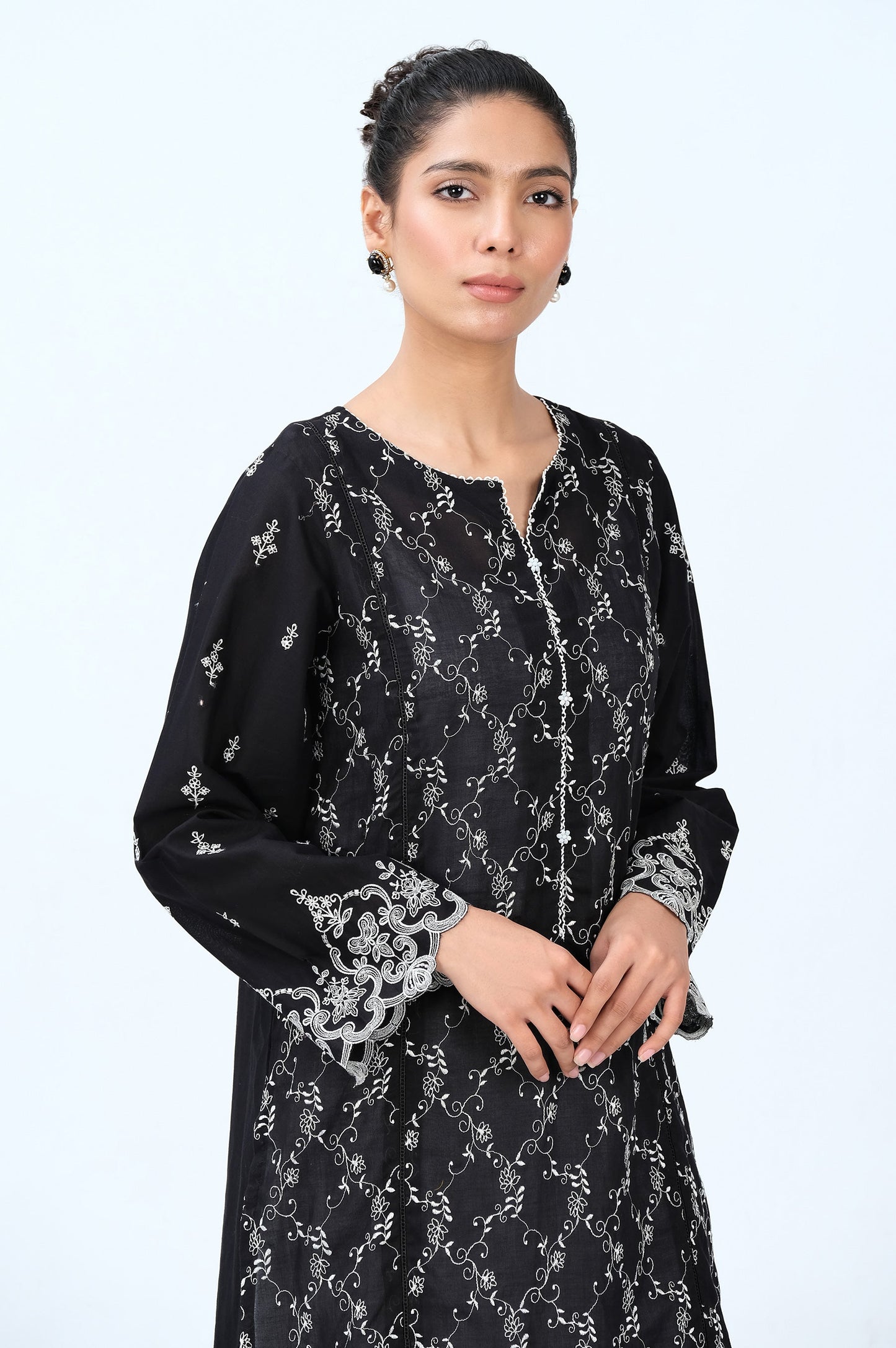 Stitched 1 Piece Chikankari Lawn Shirt