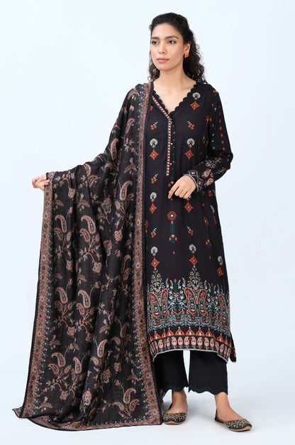 Stitched 3 Piece Yarn Dyed Jacquard Suit