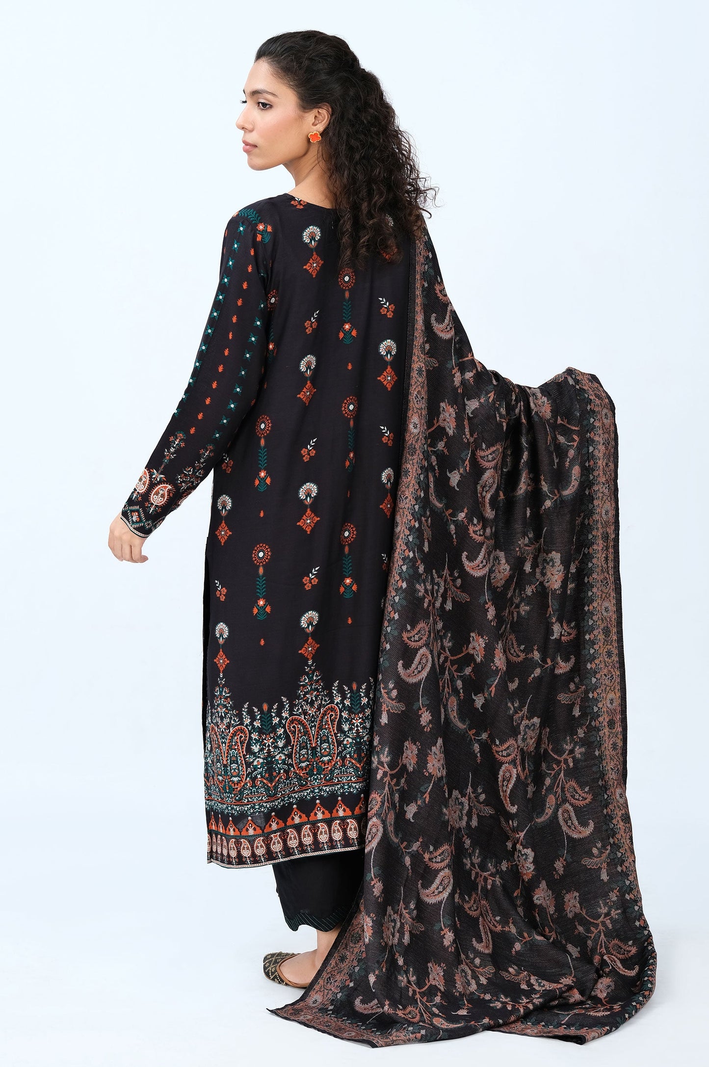 Stitched 3 Piece Yarn Dyed Jacquard Suit