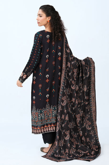 Stitched 3 Piece Yarn Dyed Jacquard Suit