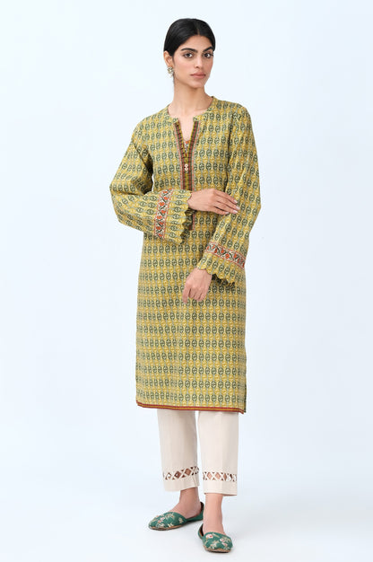 Stitched 1 Piece Digital Printed Khaddar Shirt