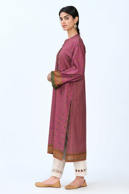 Stitched 1 Piece Digital Printed Khaddar Shirt