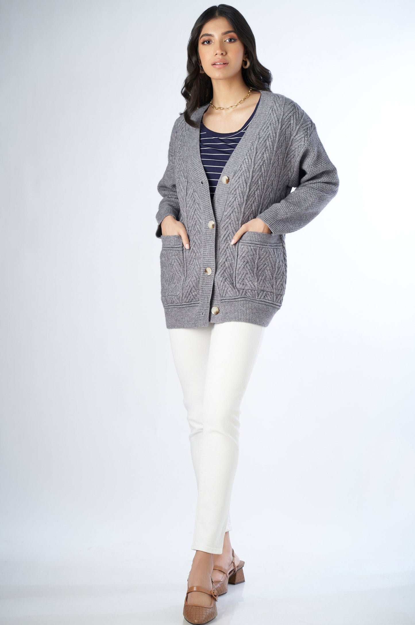 Classic Knitted Cardigan