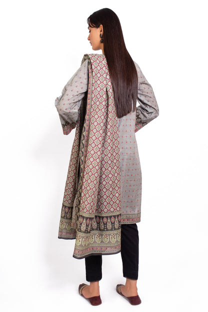 Stitched 2 Piece Printed Khaddar Suit