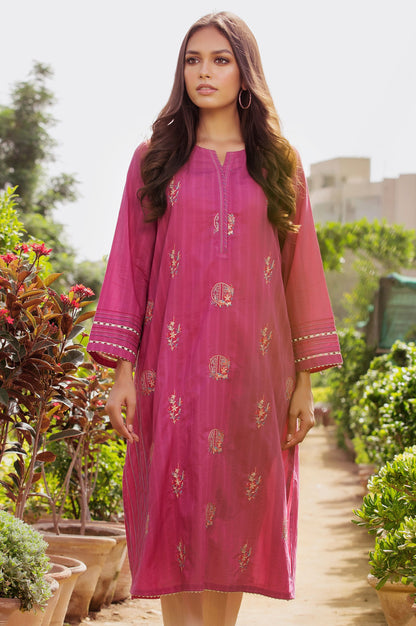 Stitched 1 Piece Embroidered Doria Lawn Shirt