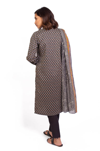 Stitched 2 Piece Printed Khaddar Suit