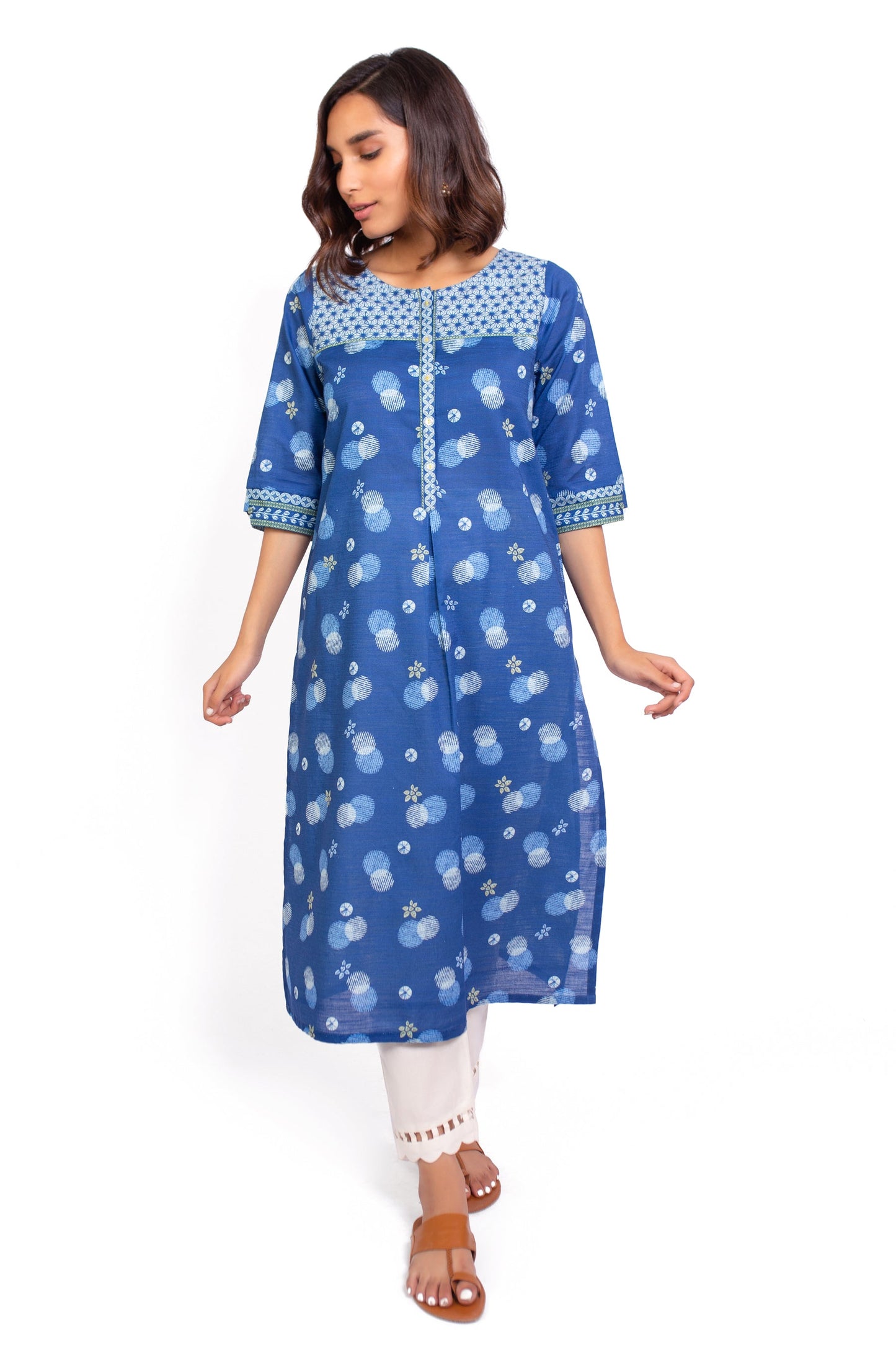 Stitched 1 Piece Digital Printed Khaddar Shirt