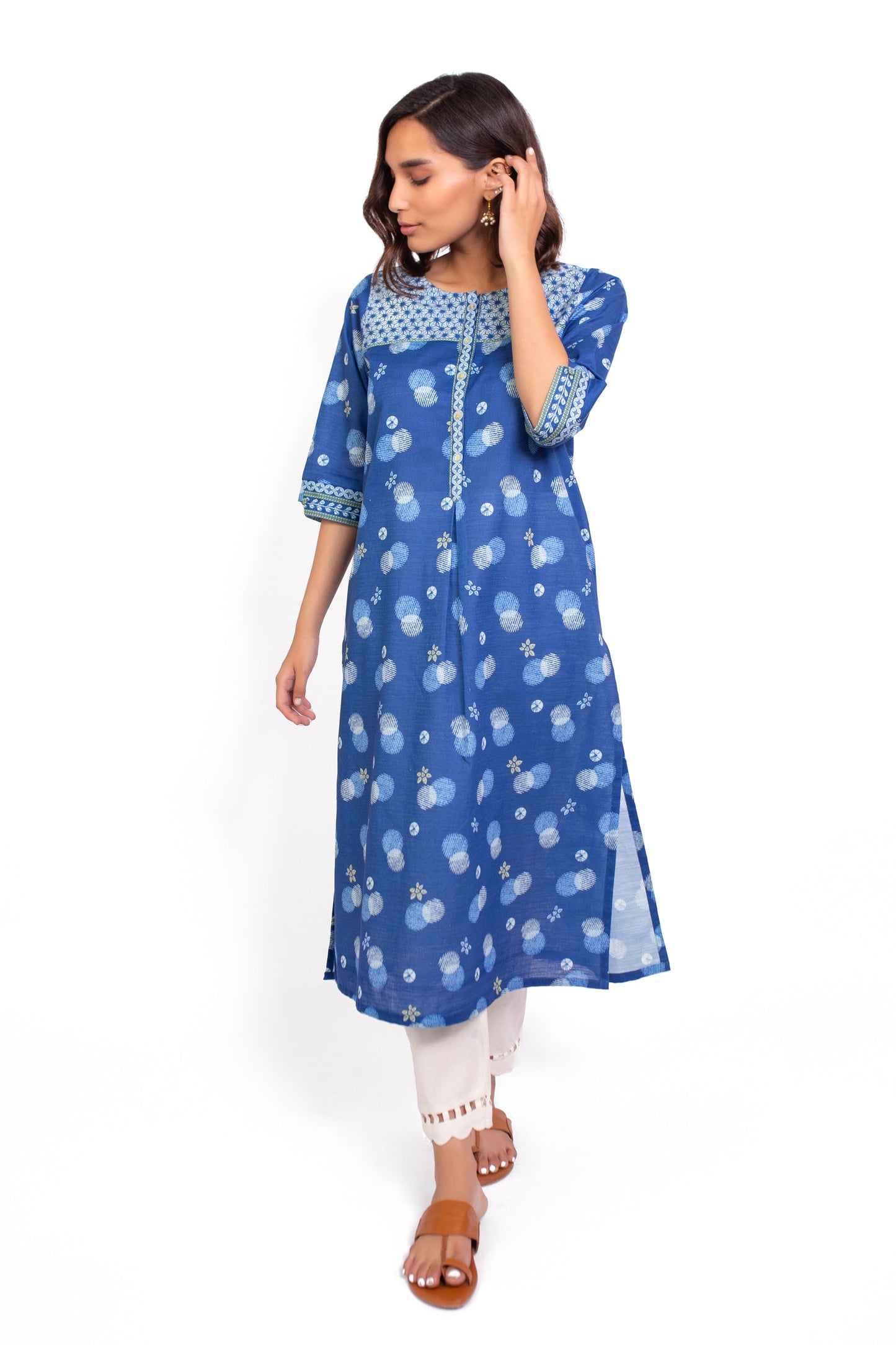 Stitched 1 Piece Digital Printed Khaddar Shirt