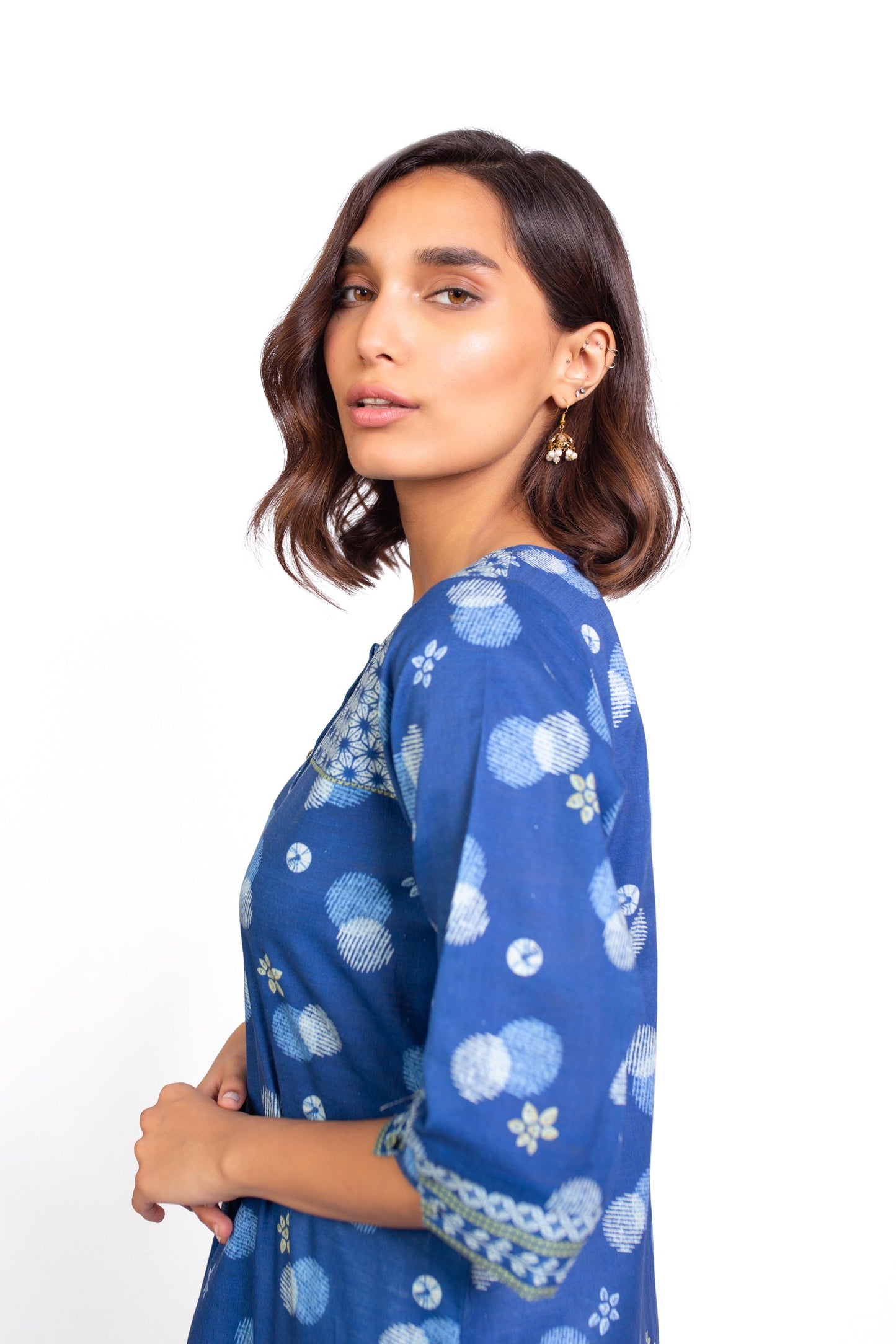 Stitched 1 Piece Digital Printed Khaddar Shirt