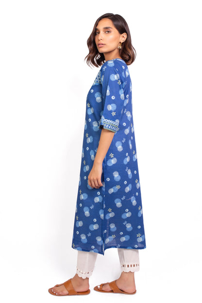 Stitched 1 Piece Digital Printed Khaddar Shirt