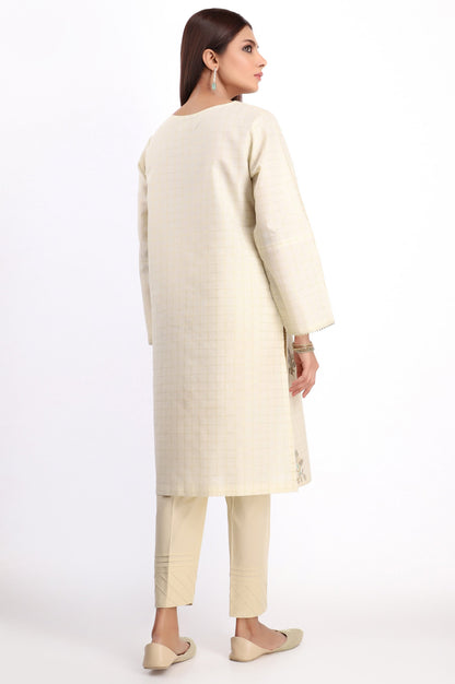 Stitched 1 Piece Embroidered Zari Lawn Shirt
