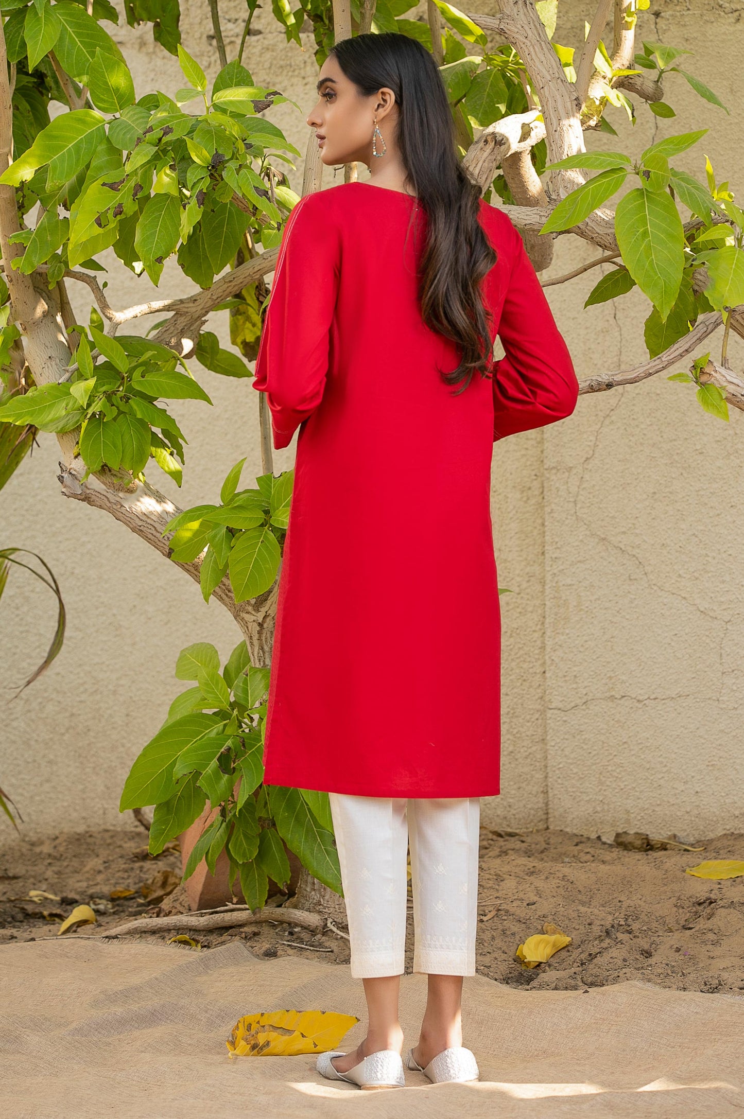 Stitched 1 Piece Embroidered Shirt