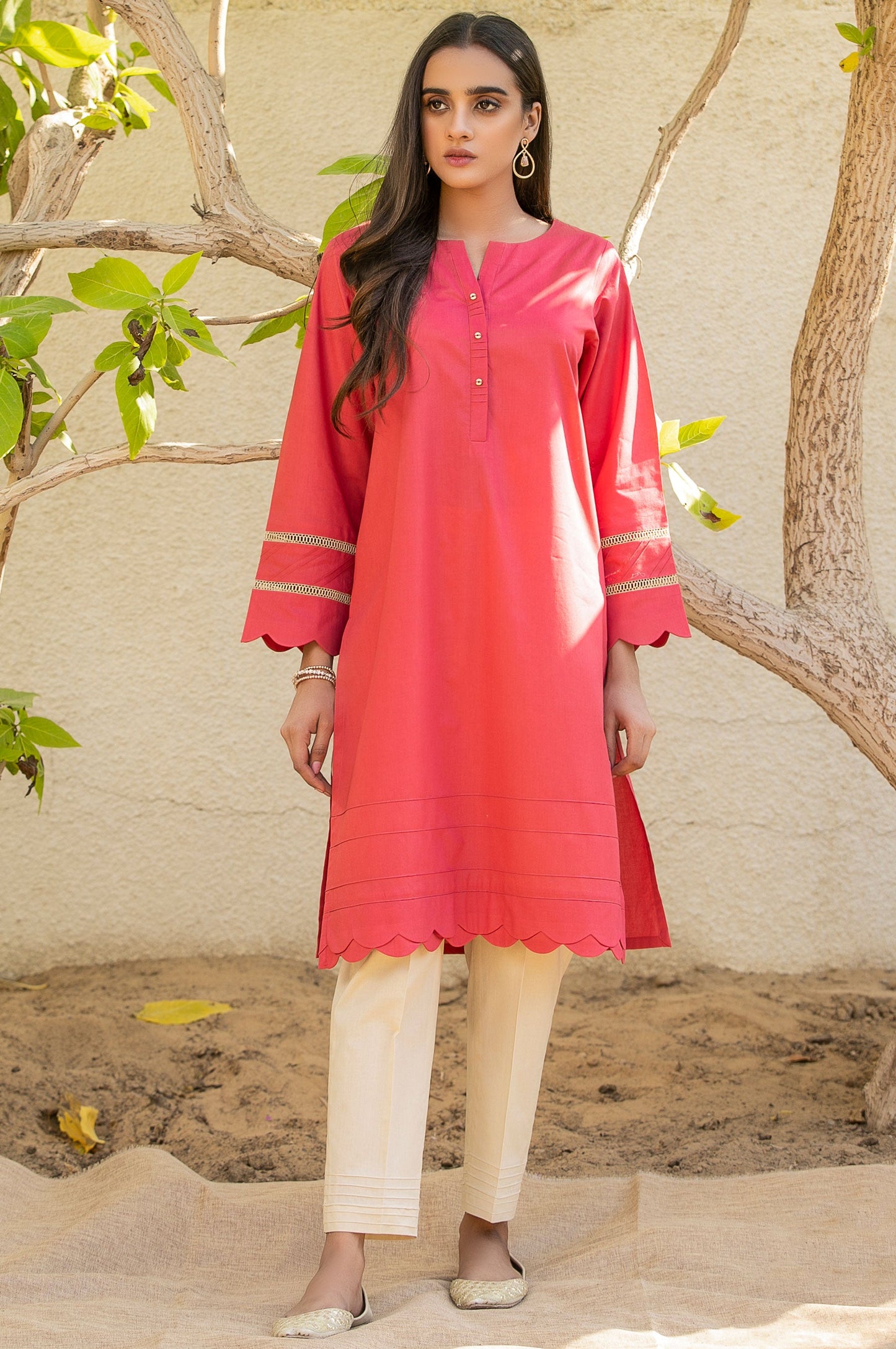 Stitched 1 Piece Dyed Shirt