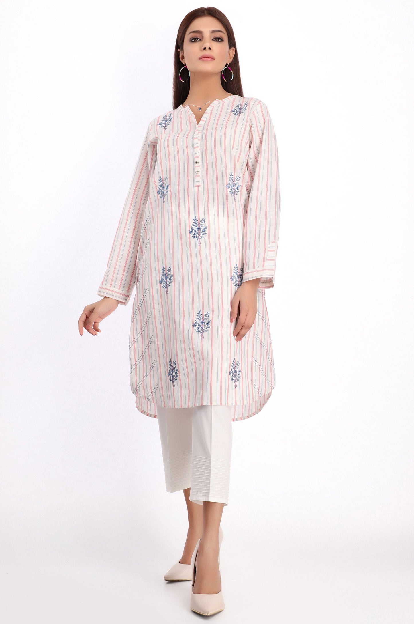 Stitched 1 Piece Embroidered Shirt