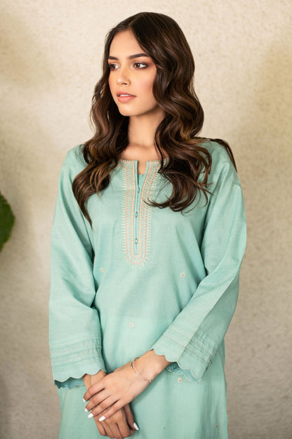 Stitched 1 Piece Embroidered Shirt