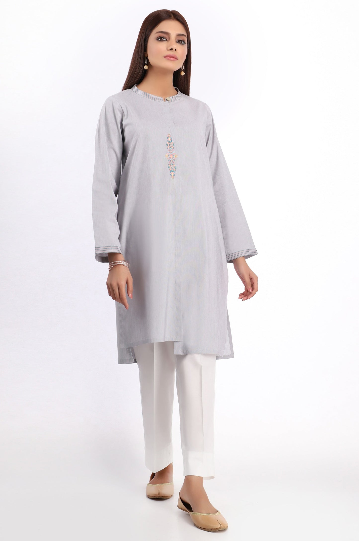 Stitched 1 Piece Embroidered Shirt