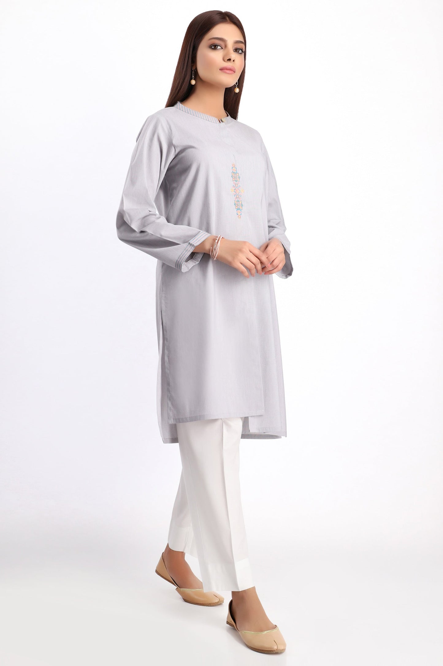 Stitched 1 Piece Embroidered Shirt