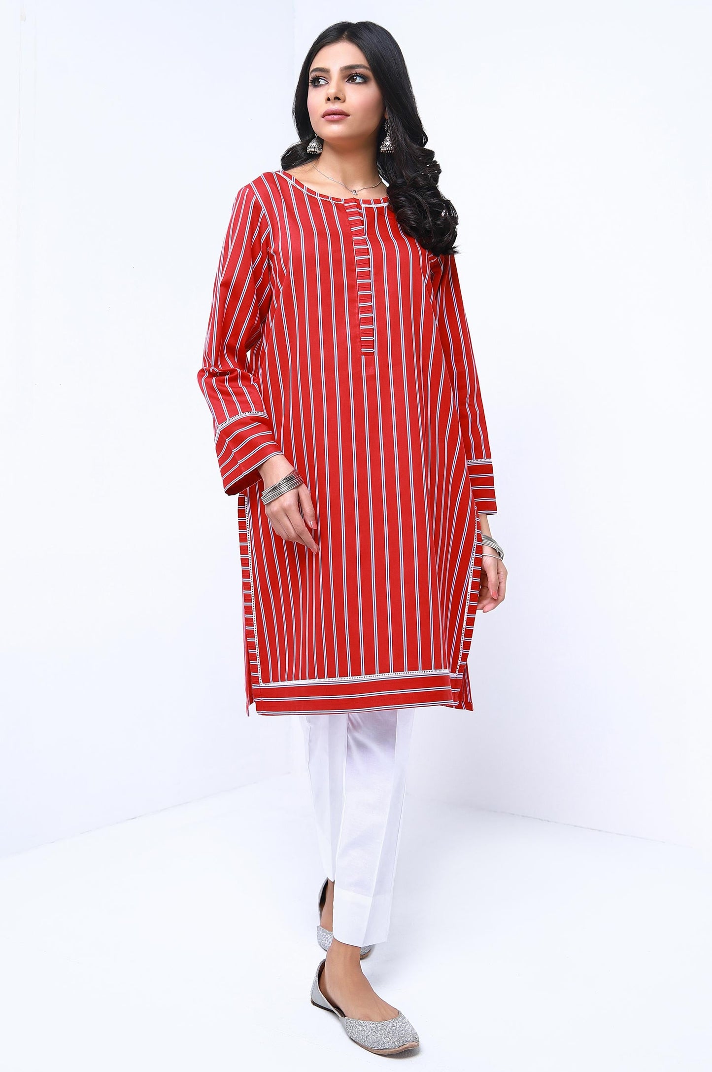 Stitched 1 Piece Embellished Shirt