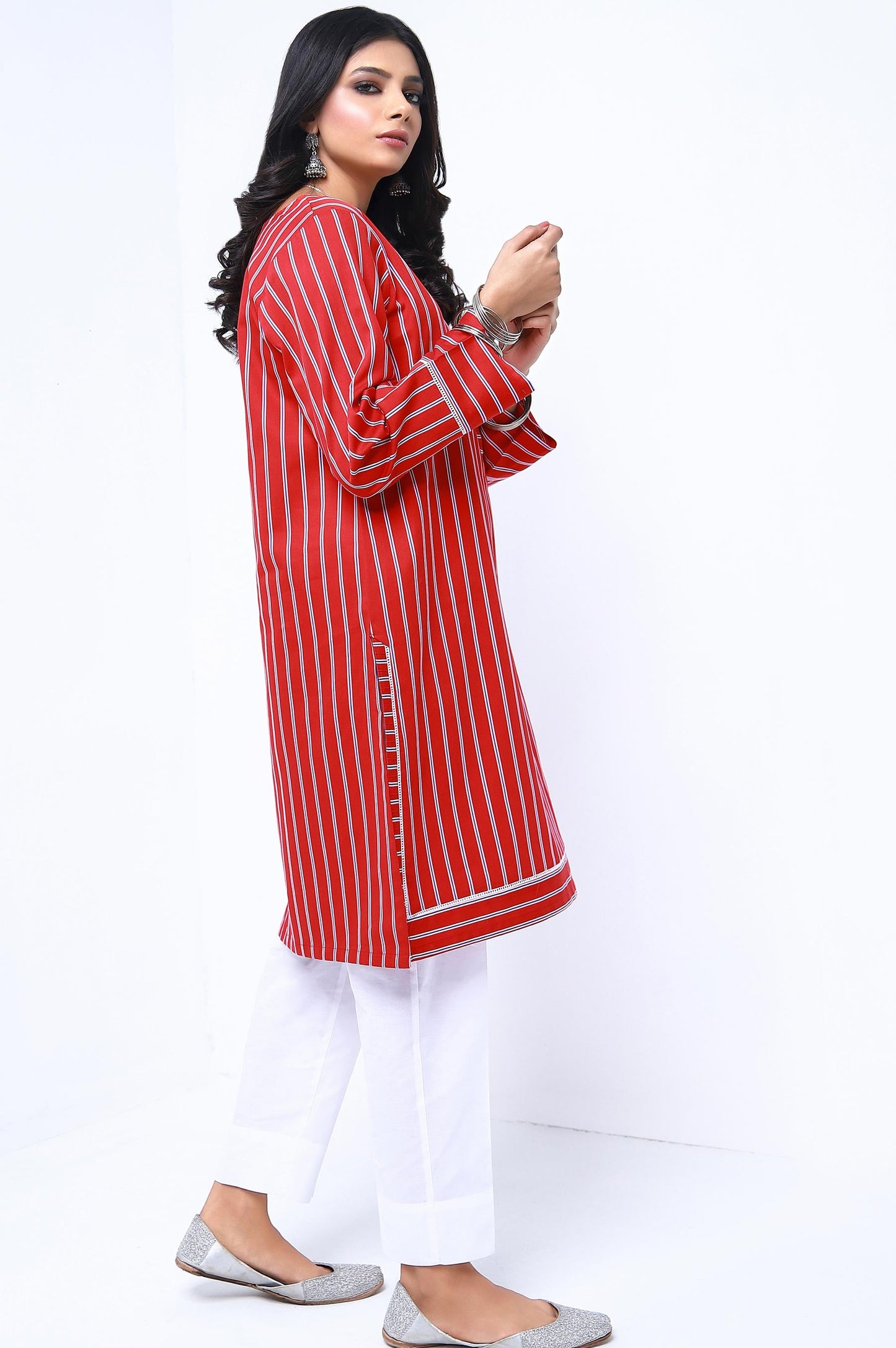 Stitched 1 Piece Embellished Shirt