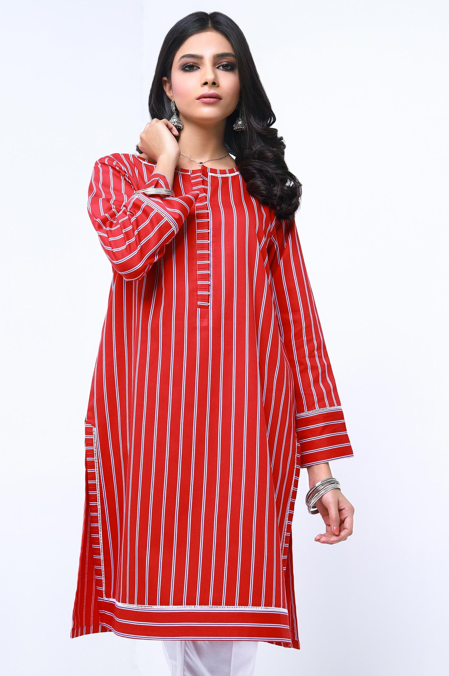 Stitched 1 Piece Embellished Shirt