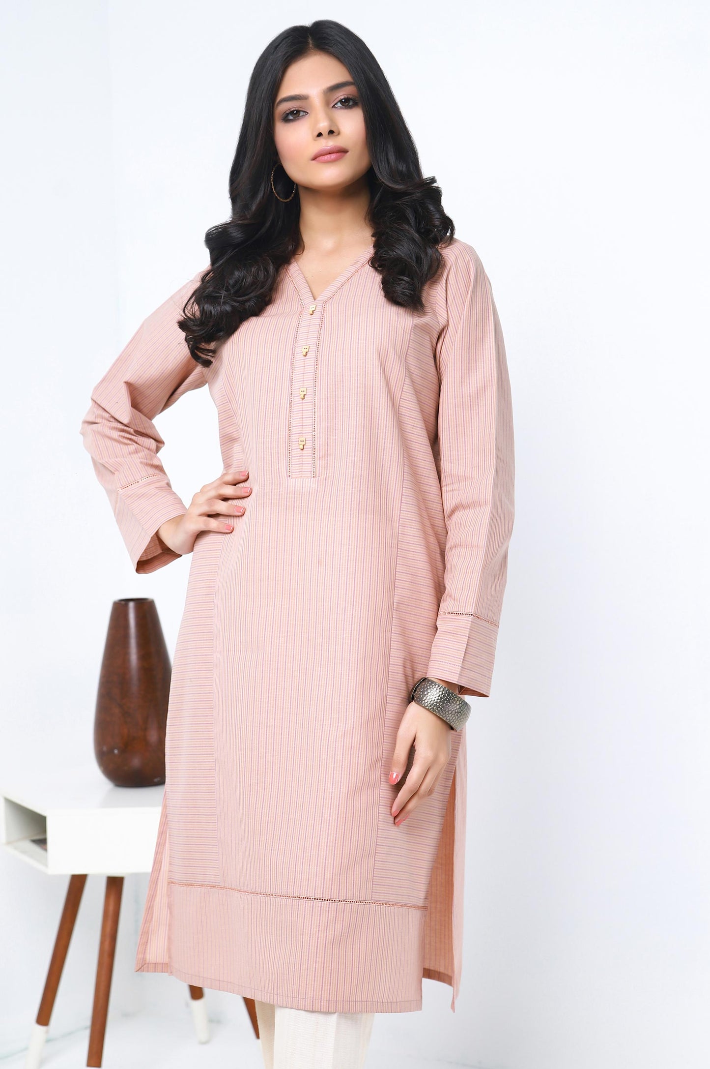 Stitched 1 Piece Embellished Shirt