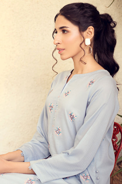 Stitched 1 Piece Embroidered Shirt