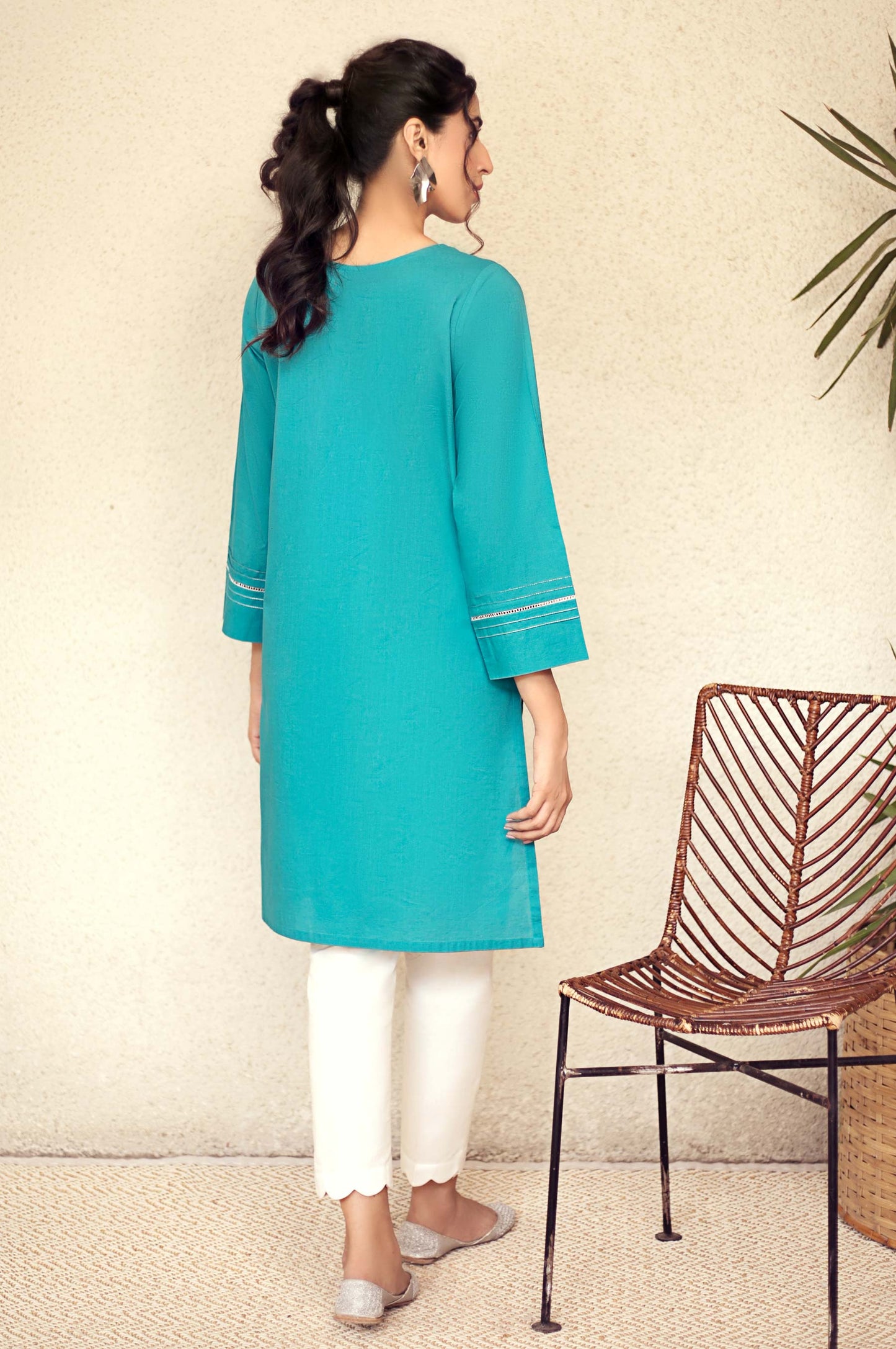 Stitched 1 Piece Embroidered Shirt