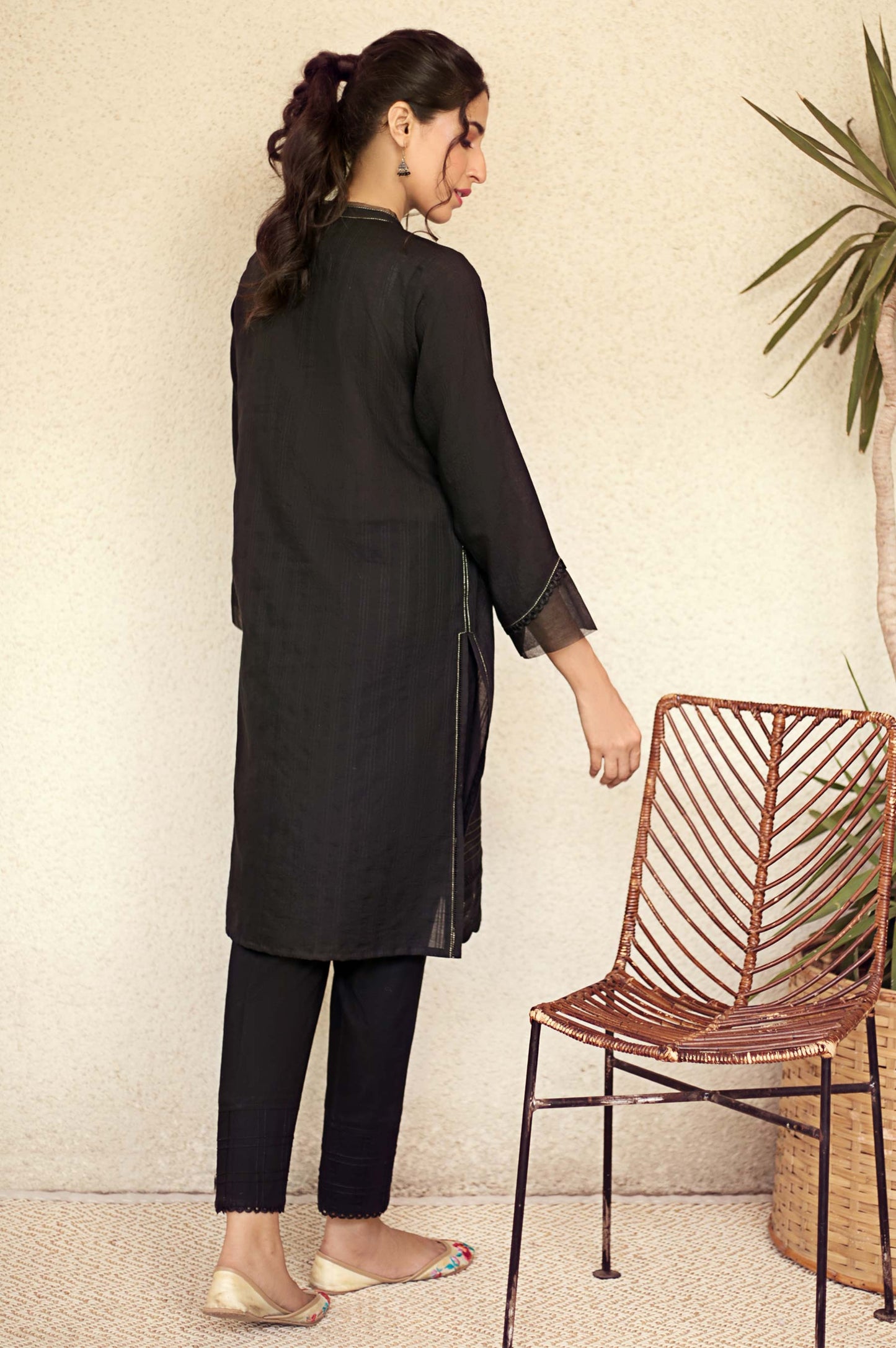 Stitched 1 Piece Embellished Shirt