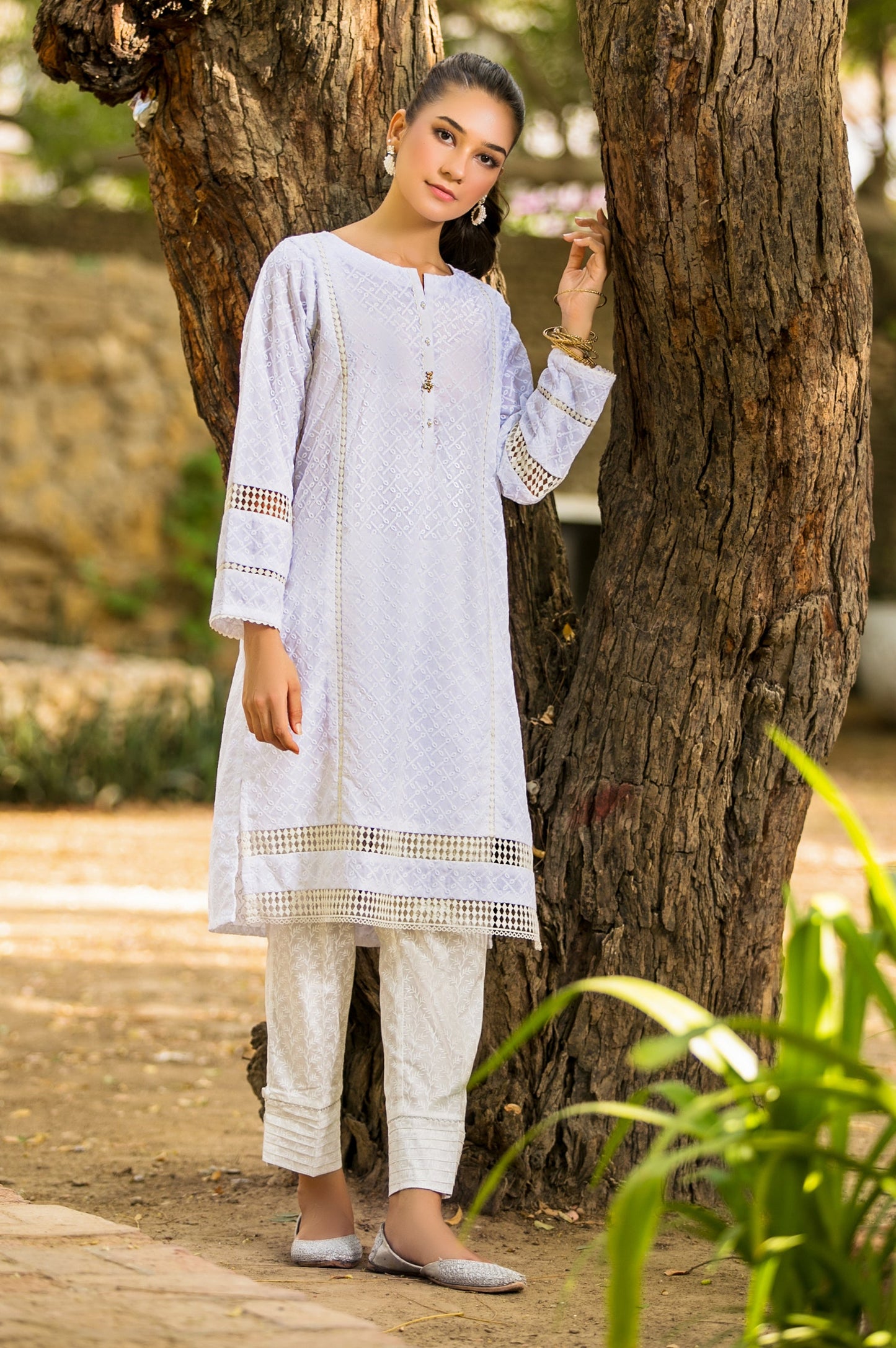 Stitched 1 Piece Embellished Shirt