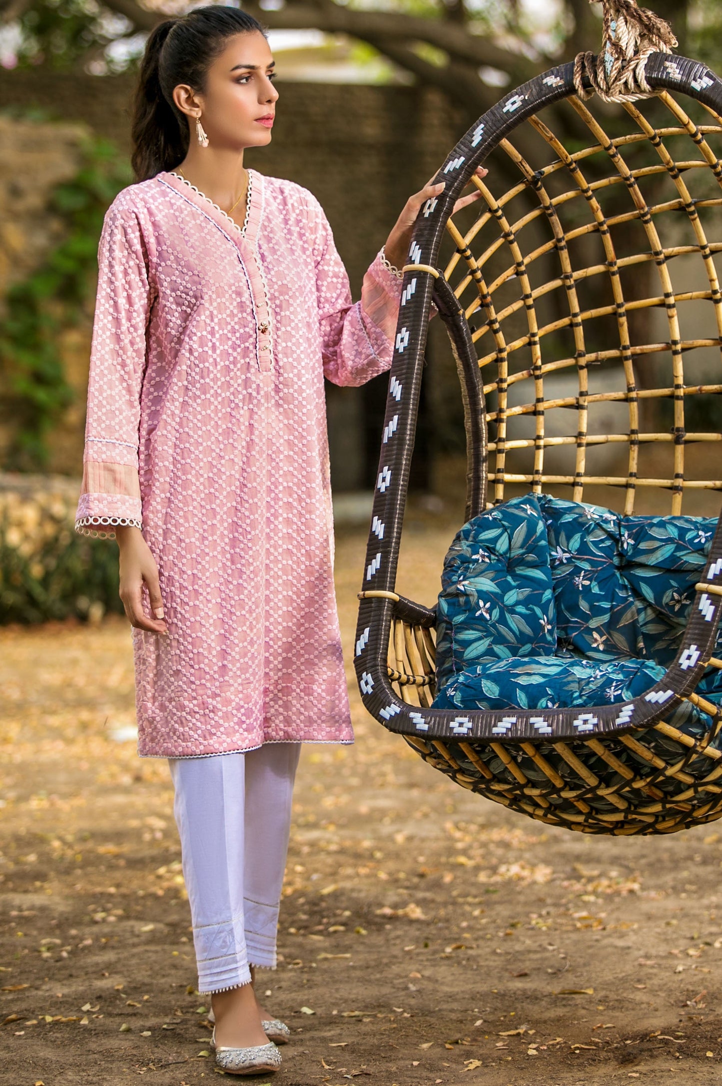 Stitched 1 Piece Embellished Shirt