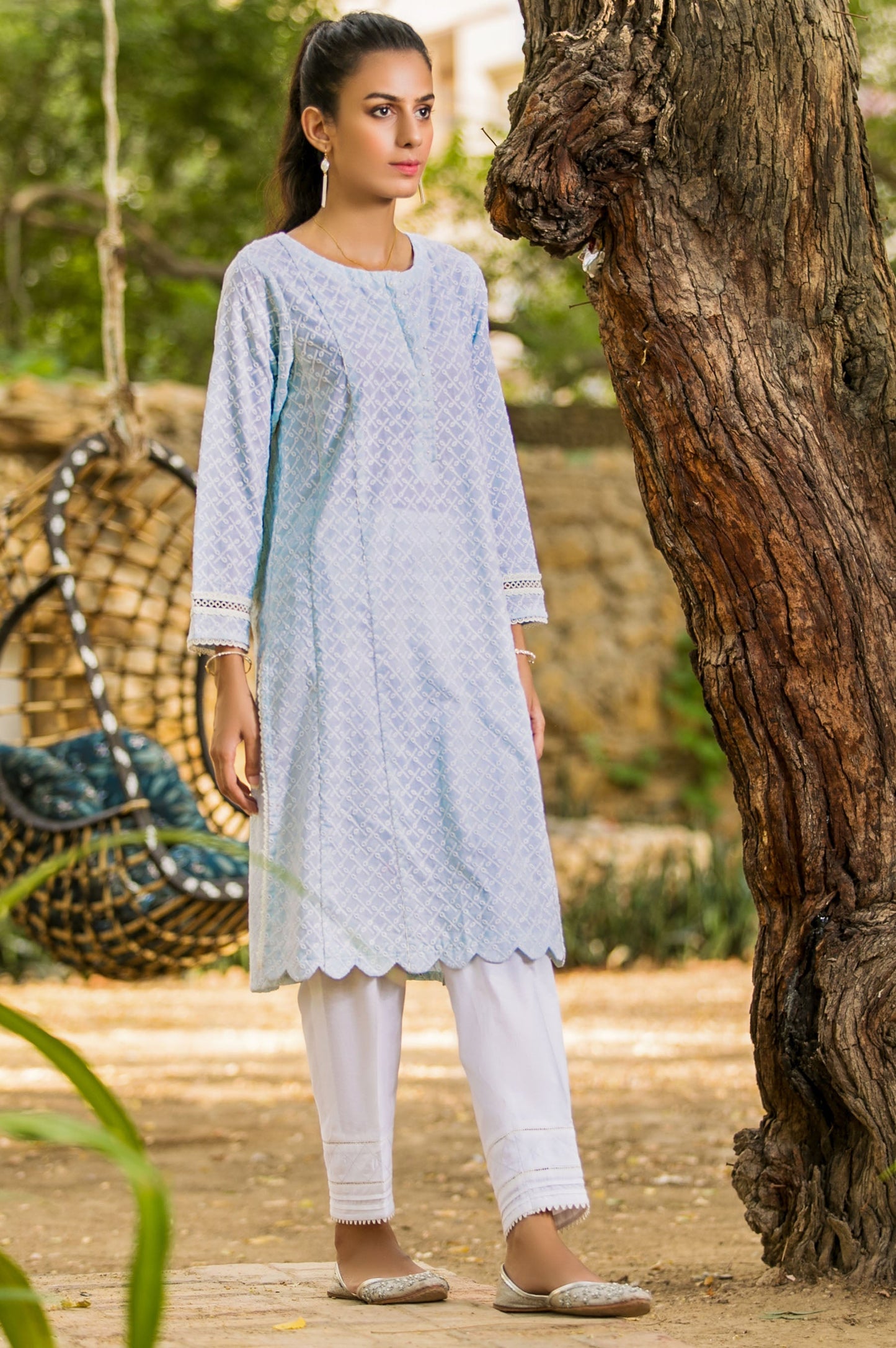 Stitched 1 Piece Embellished Shirt